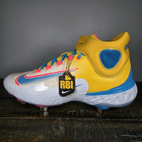 NEW Nike RBI Exclusive Alpha Huarache Elite 3 Mens Size 14 Baseball FZ7344-700 - Picture 7 of 11